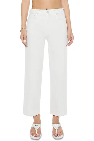Mother The Rambler Zip Ankle Jeans in