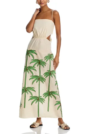 JOHANNA ORTIZ Green Mood Maxi Dress