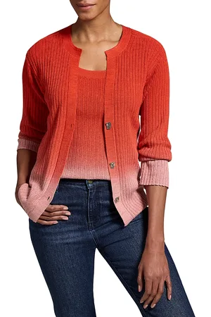 NIC+ZOE Ombre Ribbed Cardigan