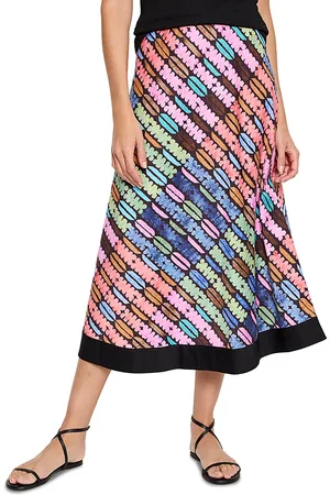 NIC+ZOE Rainbow Macaroon Skirt