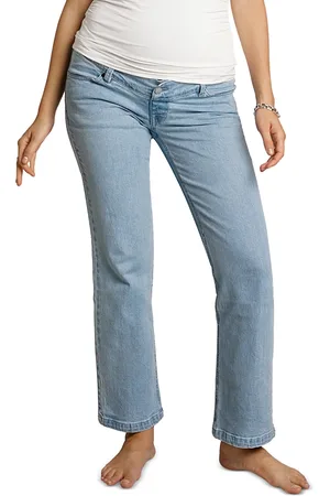 Nom Maternity Hailey Straight Leg Jeans in