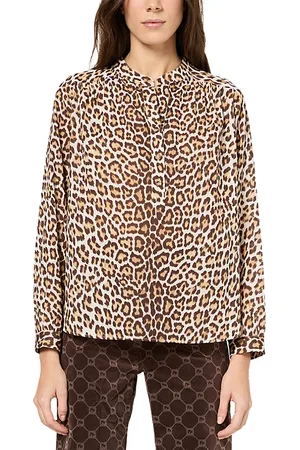Gerard Darel Uthia Cat Print Blouse