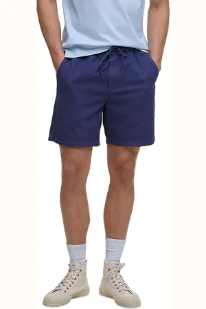 Barbour Regular Fit Washed Oxford Shorts