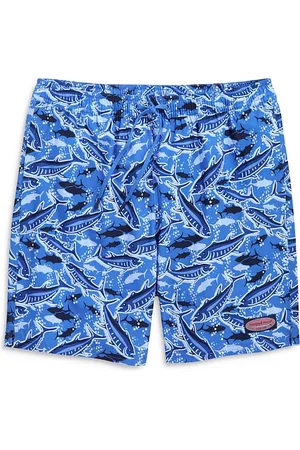 Vineyard Vines Chappy Lobster Print Regular Fit 7 Swim Trunks