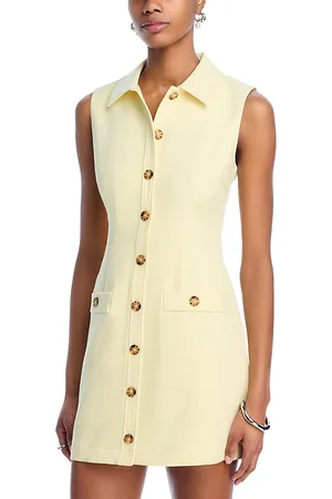 French Connection Azra Button Front Dress