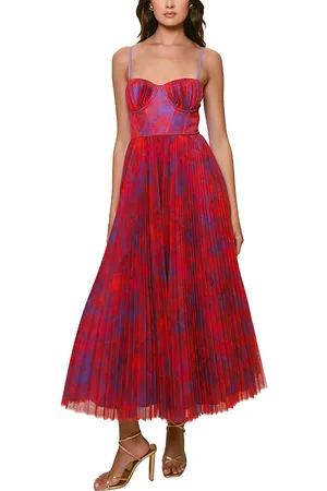 Hutch Amara Floral Tulle Gown