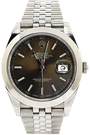 Rolex Oyster Perpetual Datejust Automatic Watch in Stainless Steel 41mm