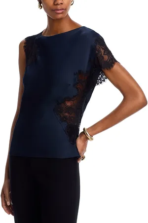 A.L.C. A. l.c. Alessia Lace Trim Top