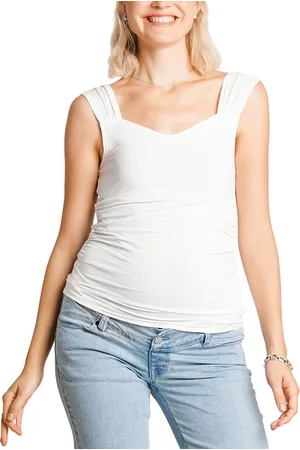 Nom Maternity Lola Floral Print Tank Top