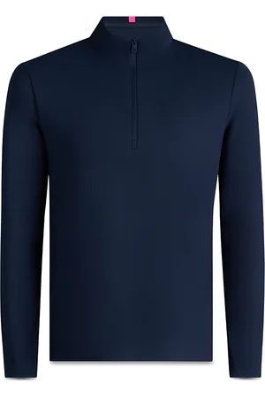 G/FORE Brushed Back Tech Quarter Zip Pullover