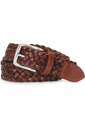 Ralph Lauren Braided Leather Belt