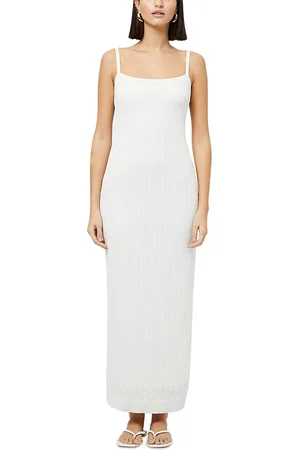 French Connection Pointelle Midi Dress