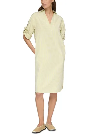 Lafayette 148 New York Tab Sleeve Popover Dress