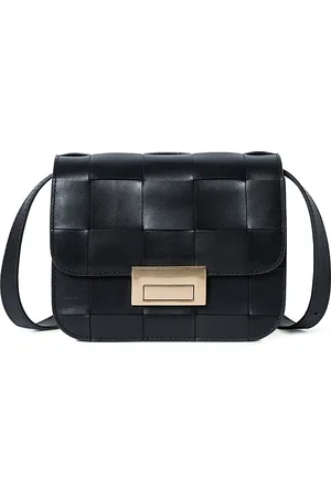 Loeffler Randall Desi Woven Leather Crossbody