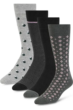 Ted Baker Dress Crew Socks, Pack of 4