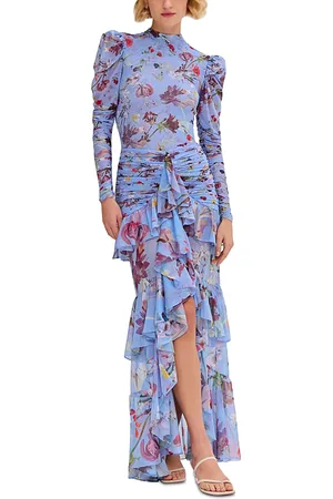 PATBO Lily Flower Maxi Skirt