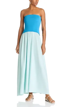Solid Strapless Soglio Dress