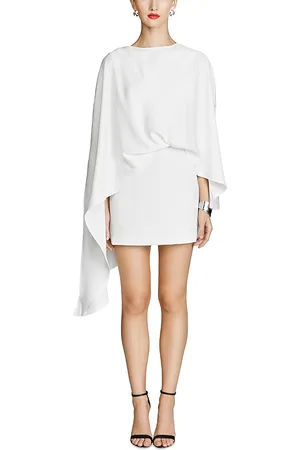 Halston Heritage Laure Crepe Mini Dress