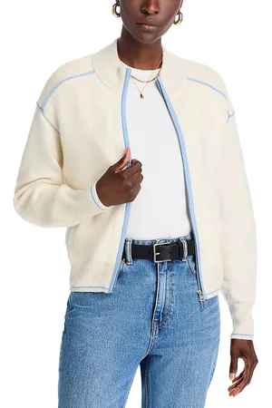 Guest In Residence Cashmere Zippered Sweater