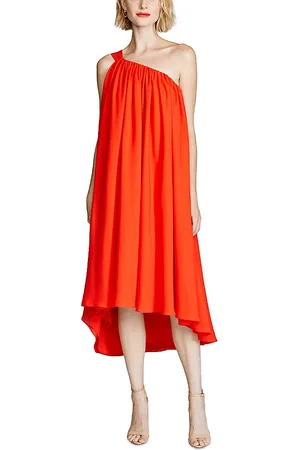 Halston Heritage Rafelle Georgette Midi Dress