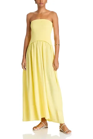 Solid Strapless Soglio Dress