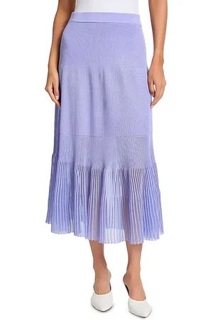 Misook Pleated Skirt