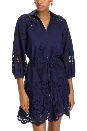 Cara Cara Robin Eyelet Mini Dress