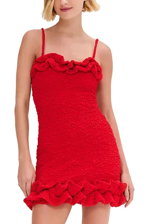 PATBO Papillon Jacquard Mini Dress