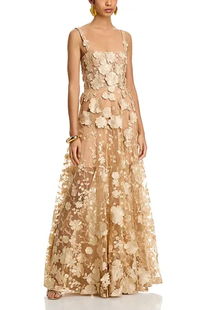 Bronx and Banco Jasmine 3D Floral Gown