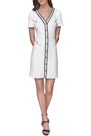 Karl Lagerfeld Tweed Sheath Dress