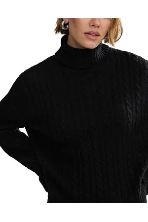 Jenni Kayne Nell Wool-Blend Cable Turtleneck Sweater