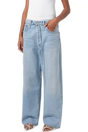 AGOLDE Emmi High Rise Wide Leg Jeans in