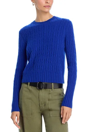 Guest In Residence Cashmere Cable Knit Sweater