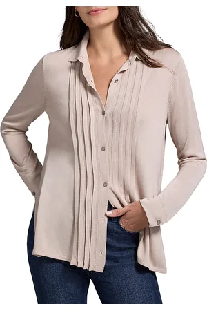 NIC+ZOE Pleated Cardigan Shirt