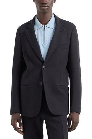 Emporio Armani Travel Essentials Textured Blazer Jacket
