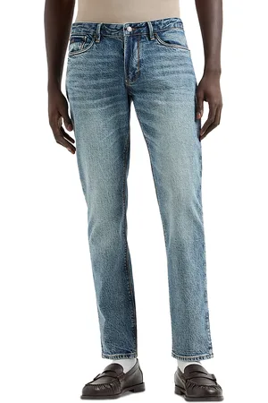 Emporio Armani Slim Fit Washed Jeans in