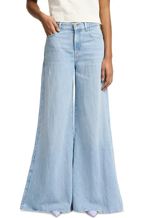 7 for all Mankind Willow High Rise Wide Leg Jeans in