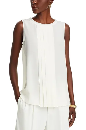 HUGO BOSS Sleeveless Silk Blouse