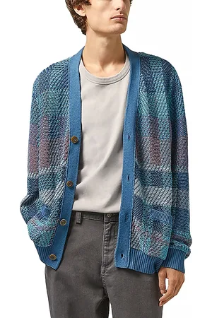 Corridor Blow Up Plaid Cardigan Sweater