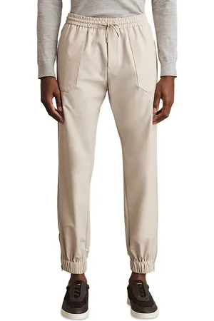 Reiss Relaxed Drawstring Technical Cuffed Trousers