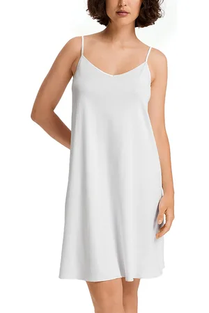 Hanro Cotton Silk Spaghetti Chemise