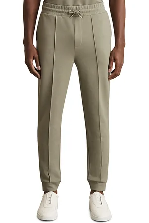 Reiss Premier Interlock Drawstring Joggers