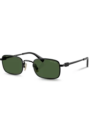 Miu Miu Regarde Rectangle Sunglasses, 49mm