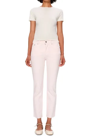 DL1961 Mara Straight Mid Rise Instasculpt Ankle Jeans in