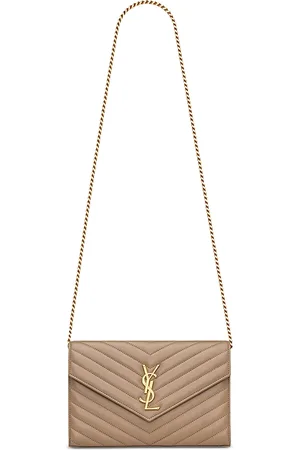 Saint Laurent Classic Cassandre Chain Wallet