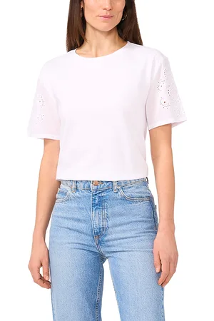 Vince Camuto Embroidered Tee