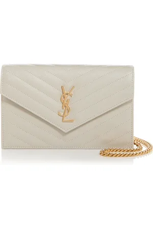 Saint Laurent Cassandre Envelope Chain Wallet
