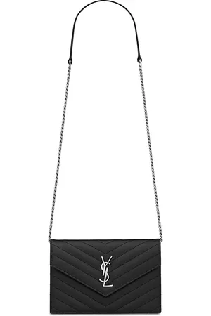 Saint Laurent Cassandre Envelope Chain Wallet