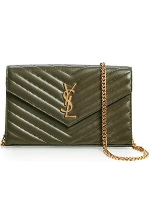 Saint Laurent Classic Cassandre Chain Wallet