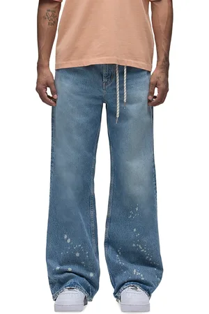 Hudson Luca Wide Leg Jeans in Blue